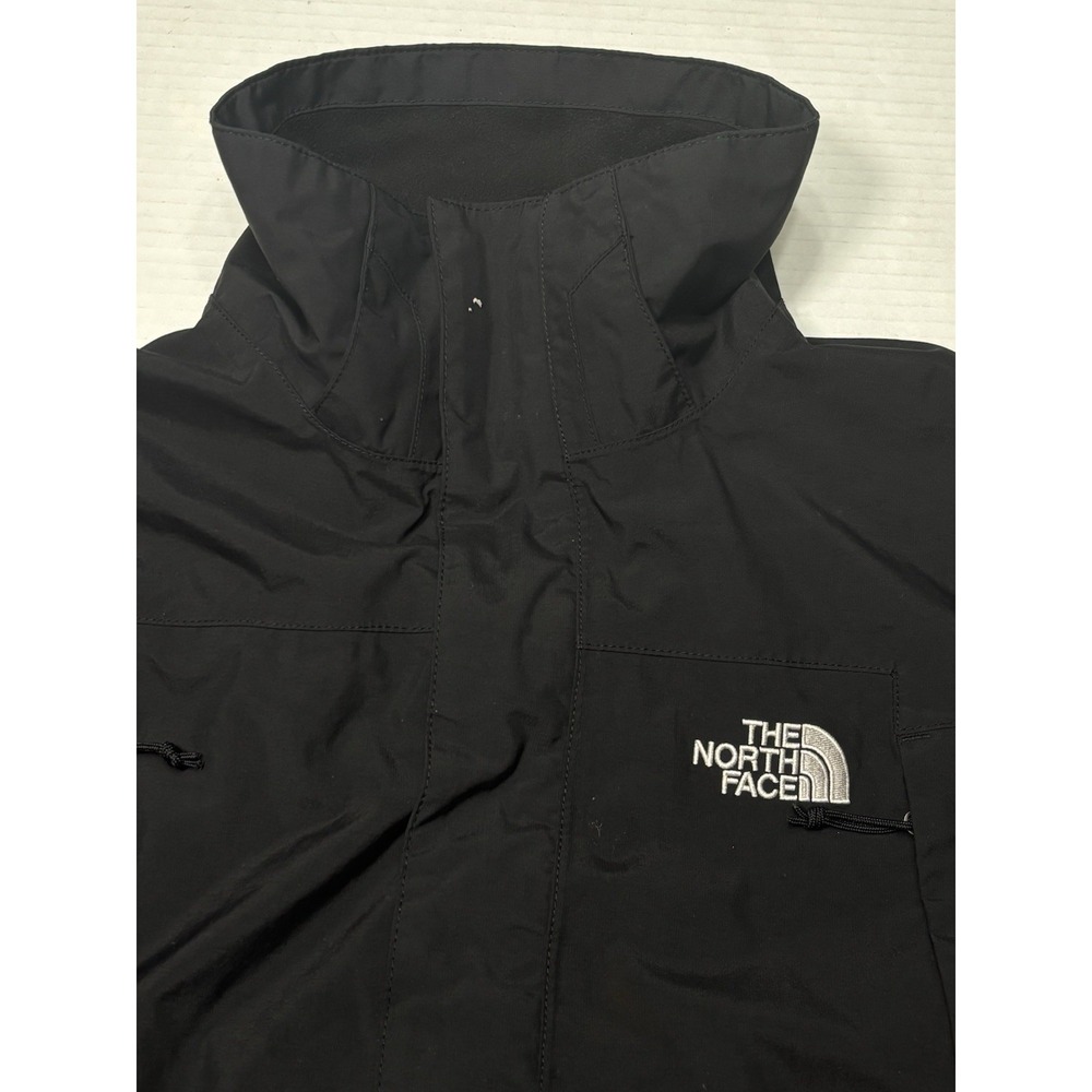 The North Face HyVent Rain Jacket‎ Black Waterproof Shell Men's Small - Picture 3 of 12